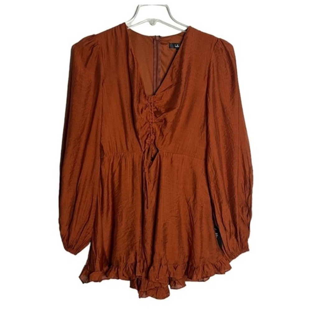 Lulu's Terra Cotta Romper